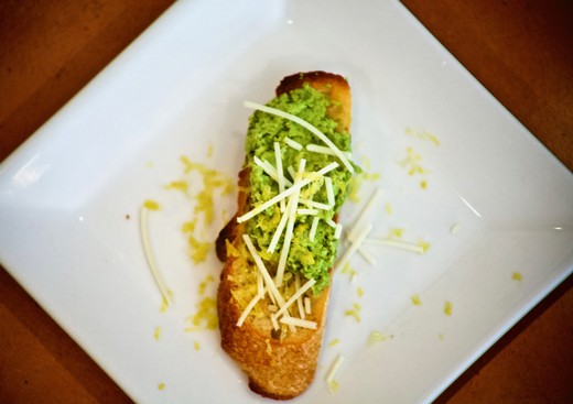 Smashed Peas on Toast - Pair with 2020 Albariño, Huerhuero Vineyard