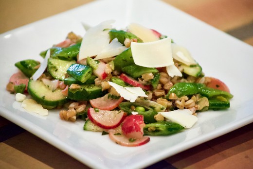 Spring Farro Salad - Pair with 2019 The Arborist